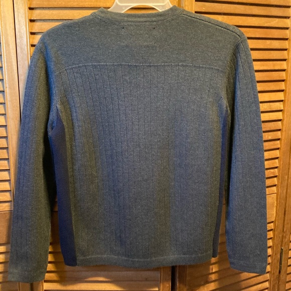 Abercrombie & Fitch Grey & Blue Crewneck Sweater - Picture 2 of 12